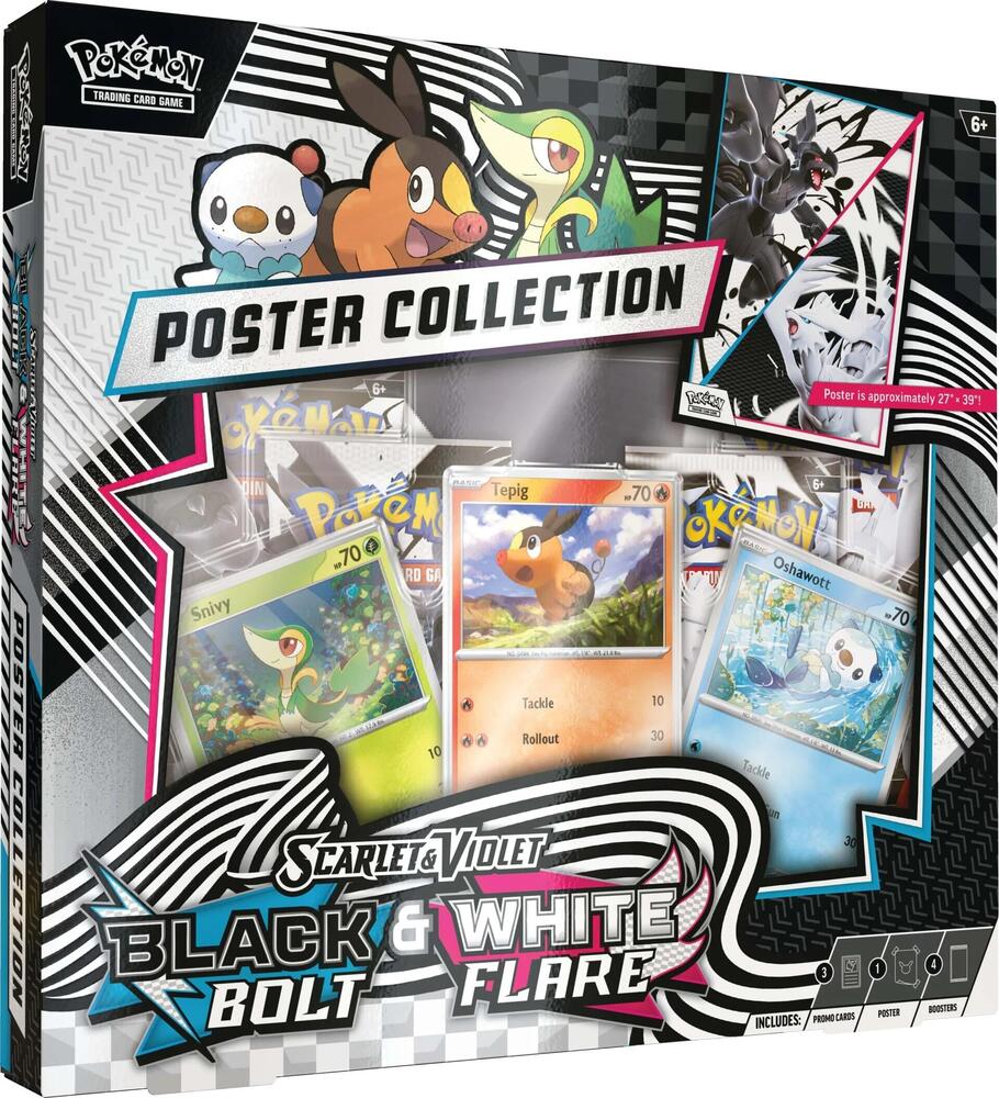 Black Bolt & White Flare Poster Collection